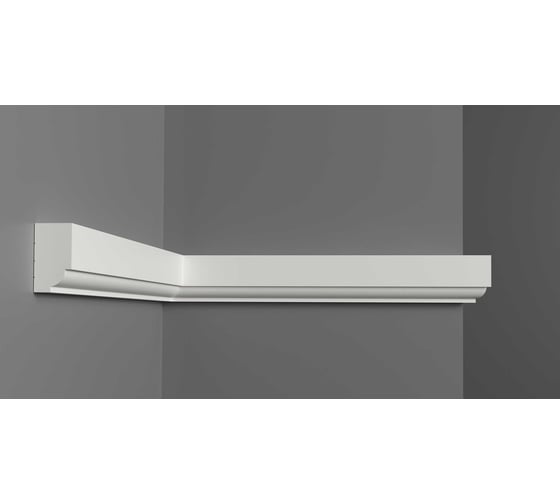 Молдинг Decomaster ДМ гладкий 29x16x2000 мм D011 1