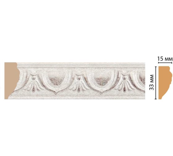 Молдинг Decomaster 33x15x2400 мм 101D-19D