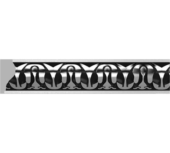 Молдинг Decomaster ДМ с рисунком 33x15x2400 мм 101B-63