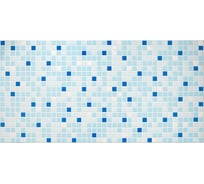 Панель на стену из ПВХ GRACE 955х480 мм Мозаика Синяя УТ000009783