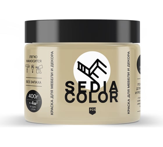 Краска для мебели MASTERFARBE sedia каприччио 400 гр 2037381306221 1