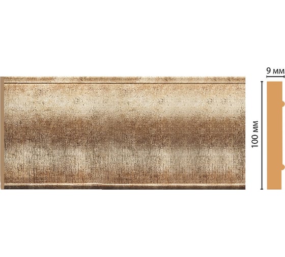 Декоративная панель Decomaster 100x9х2400 мм B10-127