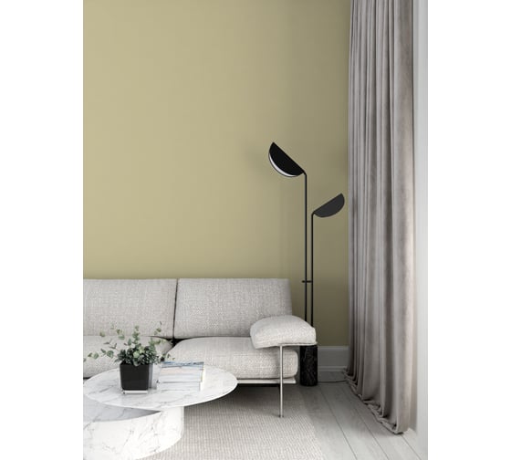 Колерованная краска GOODHIM S D2 RAL 095 80 20 моющаяся, водно-дисперсионная акриловая, 7 кг, 4.45 л 55229