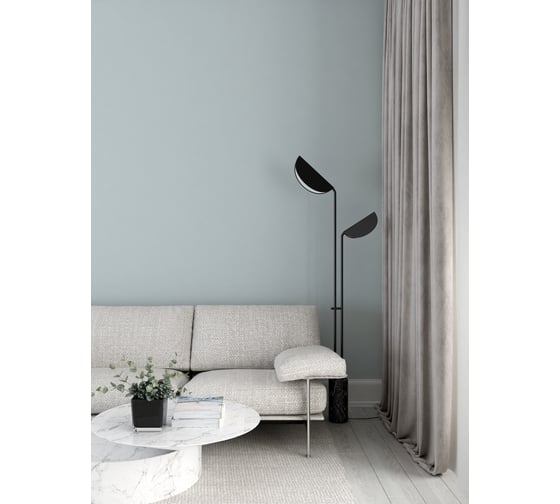 Колерованная краска GOODHIM S D2 RAL 220 80 05 моющаяся, водно-дисперсионная акриловая, 7 кг, 4.45 л 55434