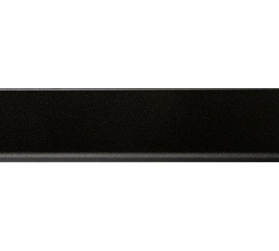 Плинтус Bonkeel ПЛ80, алюминиевый, чёрный, 1800x78.5x11.2 мм 562366
