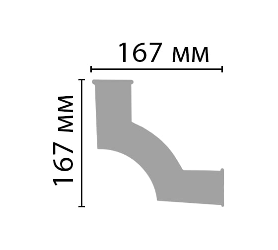 Декоративная вставка Decomaster 167x167 мм DT-8639BD-3