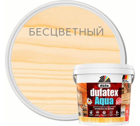 Пропитка Dufa TEX-AQUA бесцветный, 0.75 л Н0000003481