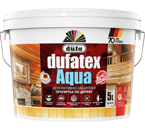 Пропитка Dufa TEX-AQUA белый, 5 л Н0000003843
