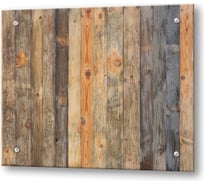 Фартук для кухни на стену ООО Оптион панель из закаленного стекла, 600x500 мм, Древесная стена 83023