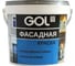 Краска акриловая фасадная PALIZH GOL ВД-АК-1180 белоснежная 163К 1,4 кг 11608318 1