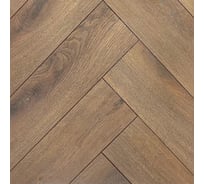 Ламинат Alsafloor Herringbone Chestnut Oak, 33 класс, толщина 12 мм, 1.197 кв.м 562381