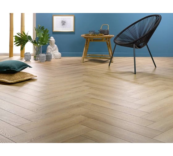 Ламинат Alsafloor Herringbone Sunset, 33 класс, толщина 12 мм, 1.197 кв.м 562382 1
