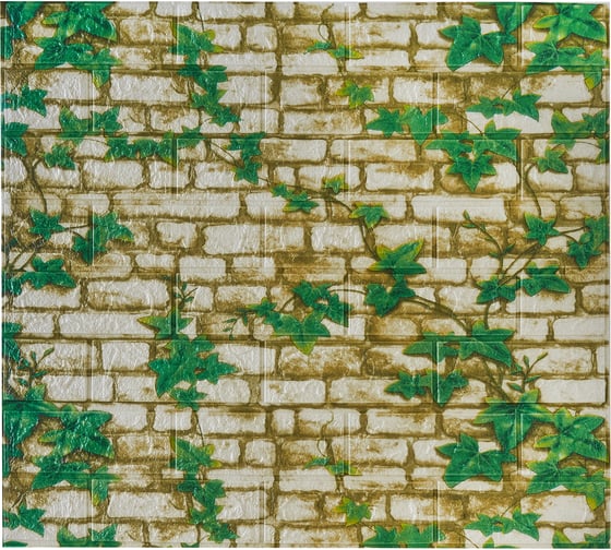 Мягкая самоклеящаяся 3D панель LAKO Кирпичная кладка 13, рулон, 70x600 см LKD-16-05-FC87-RU