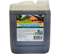 Масло льняное техническое ГОСТ 5791-81 5л БИАСК ТЛ-5/4,6кг ПК