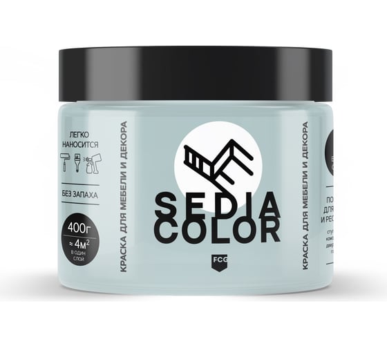 Краска для мебели MASTERFARBE Sedia увертюра, 400 г 2037381326076 1