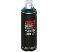 Краска (эмаль) для граффити и декоративно-оформительских работ MAKERSTREET MS400 400 мл, 502 Темная морская волна 361122