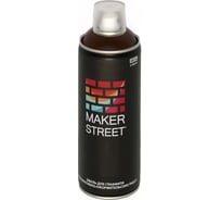 Краска (эмаль) для граффити и декоративно-оформительских работ MAKERSTREET MS400 400 мл, 803 Темный шоколад 361196