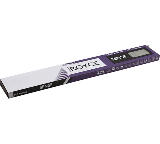 Виниловый ламинат Royce Sense, 2.16 м2, 100% водостойкий, UV лак с функцией Extreme protection 716 Дуб Апполон