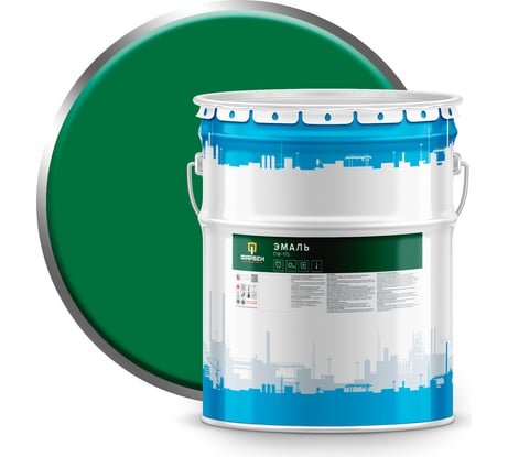 Эмаль Фарбен ПФ-115 зеленый, 20 кг 4300003809