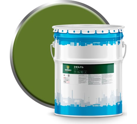 Эмаль Фарбен ПФ-115 хаки, 20 кг 4300003815