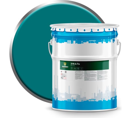 Эмаль Фарбен ПФ-115 морская волна, 20 кг 4300003808