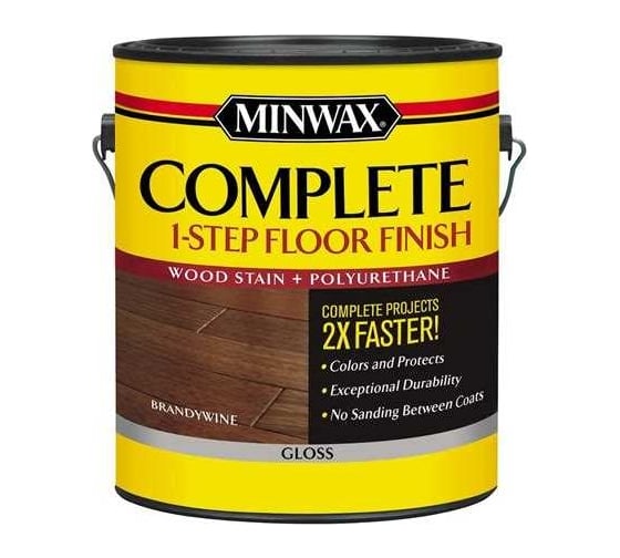 Финишное покрытие MINWAX COMPLETE 1-STEP Брендивайн, глянцевый, 3.785 л 67206 1