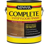 Финишное покрытие MINWAX COMPLETE 1-STEP Гансток, глянцевый, 3.785 л 67208