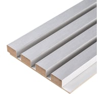 Панель мдф 3d лайн модерн GRACE 165x2750 мм l01 береза белая УТ000076762