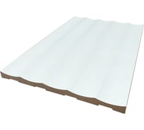 Панель мдф 3d бриз GRACE 165x2750 мм br01 белый УТ000076765