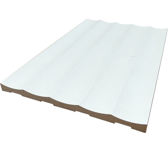 Панель мдф 3d бриз GRACE 165x2750 мм br01 белый УТ000076765