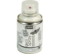 Краска PEBEO decoSpray на водной основе, аэрозоль, 100 мл, под серебро с глиттером 530567