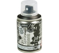 Краска PEBEO decoSpray на водной основе, аэрозоль, 100 мл, черный 533380