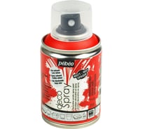 Краска PEBEO decoSpray на водной основе, аэрозоль, 100 мл, красный рождественский 530569