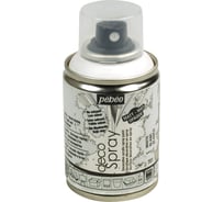 Краска PEBEO decoSpray на водной основе, аэрозоль, 100 мл, белый 533384