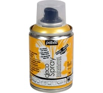 Краска PEBEO decoSpray на водной основе, аэрозоль, 100 мл, под золото 530583