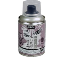 Краска PEBEO decoSpray на водной основе, аэрозоль, 100 мл, под серебро 533388