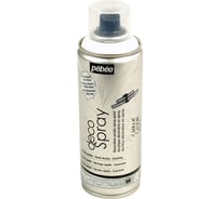 Краска PEBEO decoSpray меловая, смываемая, на водной основе, аэрозоль, 200 мл, белый 531807
