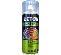 Эмаль акриловая флуоресцентная быстросохнущая Deton UNIVERSAL оранжевый, RAL 2005, аэрозоль 520 мл DTN-A07270