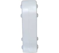 Соединитель для плинтуса Ideal Комфорт 55 мм, 001 белый К55-С 001 БЕЛ