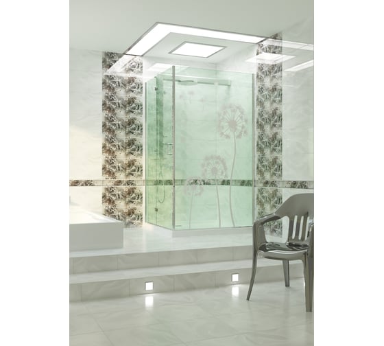 Плитка для пола Beryoza Ceramica Джерси G белый, 418x418x8 мм, 8 шт. ТГ-00005794