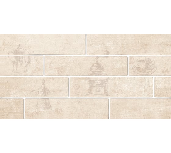 Плитка-декор Beryoza Ceramica Брик 1 натурал, 300x600x9 мм, 9 шт. ТГ-00004059 1