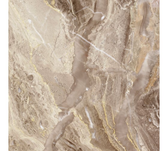 Плитка для пола Beryoza Ceramica Анталия G коричневый, 418x418x8 мм, 8 шт. ТГ-00005273