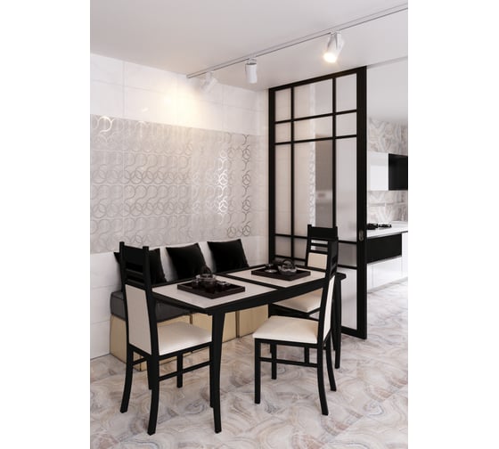 Плитка для пола Beryoza Ceramica Камелот G серый, 418x418x8 мм, 8 шт. ТГ-00005274