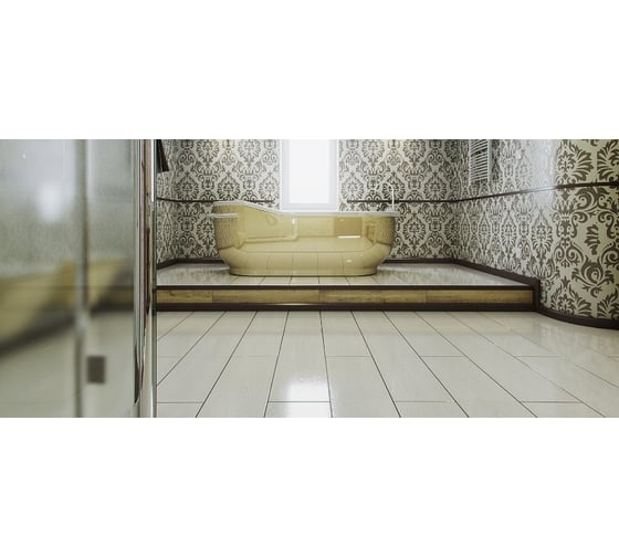 Керамогранит Beryoza Ceramica Дуб GP белый, 147x594x9 мм, 15 шт. ТГ-00005860