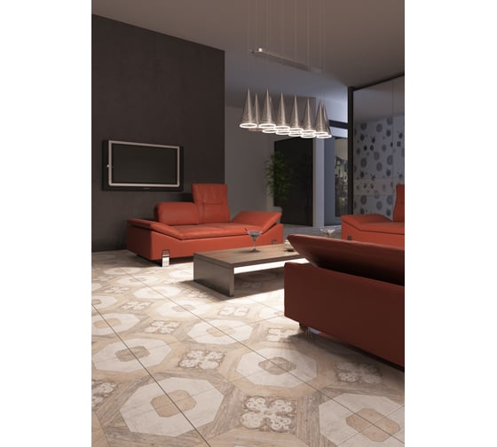 Керамогранит Beryoza Ceramica Спарта GP дымчатый, 500x500x9 мм, 6 шт. ТГ-00003565