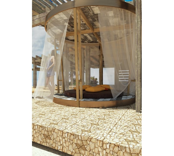 Керамогранит Beryoza Ceramica Эверест GP бежевый, 293x293x8 мм, 14 шт. ТГ-00005920