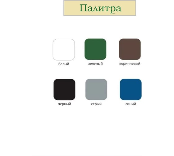 Эмаль 3в1 Paritet 1,9 кг зеленый ral 6029 PD-023