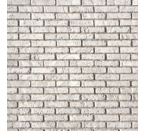 Декоративная гипсовая плитка "йорк брик" (york brick) MonteAlba белый, 0,96 кв.м А335-00