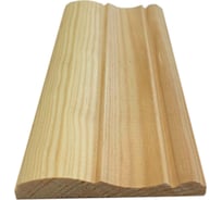 Наличник ТД Крона 12х100х2200 мм, фигурный 26011310