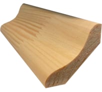 Плинтус ТД Крона Пл 40 12x43х2500 мм, гладкий 21010402